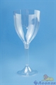 Бокал для вина 250мл прозрачный (высокая прозр.ножка)(100шт) арт.1013 - фото 12147