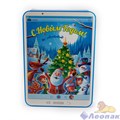 Коробка н/г Новогодний планшет  Селфи с Санта-Клаусом  120шт/пач (1,2кг)МГ 6/21 1903/501 - фото 15185