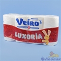 Туалетная бумага Linia Veiro Luxoria, 3 слоя, (8шт/6уп.)  Арт. 5С38 - фото 15205