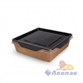 Упаковка ECO OpSalad 900 Black Edition (200 шт/кор) салатник с прозр.крышкой - фото 16944
