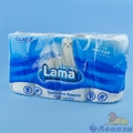 Туалетная бумага Snow Lama 2сл., белая(8шт/6уп) - фото 16975