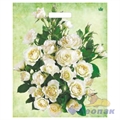 П-выр.ручка 38х45-60мкм "Белые розы" ламинат (50/500) ТИКО - фото 17380