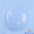 Тарелка пластиковая прозрачная Complement Diamond  d=22.5см, (6шт/20уп), 53399.01 711/91 - фото 18720