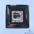 Тарелка  пластиковая Complement Quadro Black 25,5х25,5см, (6шт/20уп), 53406.01 - фото 19325