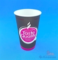 Стакан бумажный Taste Quality 400 мл,  д=90  (50шт/16уп)  НВ90-530 (5876) - фото 22812