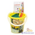 Набор детский для игры с песком "Пляжный сезон" (уп.16) М8548 - фото 24319