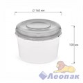 Емкость для СВЧ 1л круглая (уп.20) М1185 - фото 24669