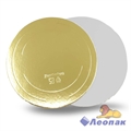 Подложка усиленная золото/жемчуг D260 мм (3,2 мм) (20шт/упак) - фото 25697