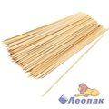Стеки для шашлыка бамбук 40см (50шт/100уп) LINGER - фото 27275