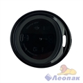 Кофейная крышка с питейником черная, диаметр 90 мм (50шт/20уп) 3016Ч - фото 27396