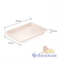Набор подносов для заморозки 360х250х30мм (бежевый) (уп.10) М8144 - фото 28312