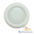 Кофейная крышка с питейником белая, диаметр 90 мм  (50шт/20уп) 3018Б 700/105 - фото 28467