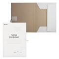 Папка для бумаг с завязками картонная BRAUBERG, гарантированная плотность 280 г/м2, до 200 л., 122292(Под заказ, срок поставки 3-5 дней) - фото 29052