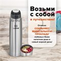 Термос LAIMA классический с узким горлом, 1 л, нержавеющая сталь, 601414(Под заказ, срок поставки 3-5 дней) 601414 - фото 34579