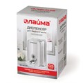 Дозатор для жидкого мыла LAIMA BASIC, 0,5 л., нержавеющая сталь, зеркальный, 601795 601795 - фото 34884