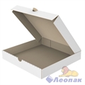 Коробка под пиццу 450*450*40мм Т11 микрогофра, белая (50шт/1уп) - фото 37579