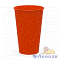 Стакан БАБЛ оранжевый ПП 500мл/90 (32шт/16уп) Перинт - фото 37926