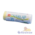 Мешок мусорный 35л-10мкм ПВД  (15шт/1рул/44рул) GRIFON Bio Overlap 101-097 - фото 40745