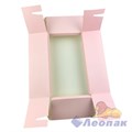 Y840 Пакет-коробка с окном сборная розовая 25,3х17х7,5 (200шт/10шт) 8402/8 - фото 47770