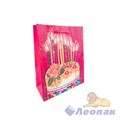 L1157 Пакет ЛЮКС Детский праздник 26x32x12 микс 4 дизайна (360/12шт) 7801/126 - фото 47928