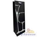L34 Пакет Люкс для бутылки 36х11х12 микс 4 дизайна (480/20) 6616/018 - фото 48022