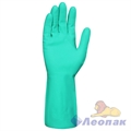 Перчатки DOG N038 нитриловые c хб напылением, хим.ст М