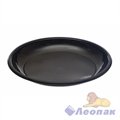 Тарелка десертная ЧЕРНАЯ d=205мм Э (50/2100) /Чайковский