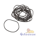 Резинка банковская 60мм 1 кг (1/20уп/1кор) черная 6616/1 - фото 49312