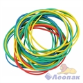 Резинка банковская 60мм 100 гр (100гр/1 уп) разноцветная 3816/1р - фото 49313
