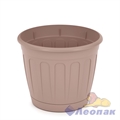Горшок цветочный "Дионис" 16л бежевый (уп.32)