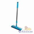 Щвабра для окон, поролон (20см) с водосгоном/50 АКВАМАГ ОП-301
