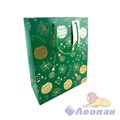 L1511 Пакет НГ люкс с блестками 26х32х12 (360/12шт)