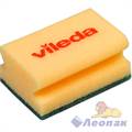 Губка Vileda Средняя жесткость 7*15см зеленый абразив (10шт/уп) 101397(TSU101404)