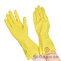 Перчатки хоз. латексные  OPTILINE  М (12пар/20уп) 27-2654