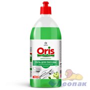 Средство для мытья посуды ORIS Зелёное яблоко 1000мл (6)