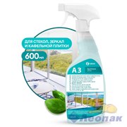 Моющее средство для стекол, зеркал и кафельной плитки "Apartament series А3" (флакон 600 мл) (8