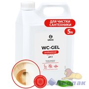 Средство для чистки сантехники "WC-gel" (канистра 5,3 кг)