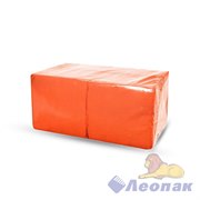 Салфетка "Папирус" 24*24 ОРАНЖЕВАЯ 1-сл. 400 л. (18)