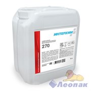 ИНТЕРХИМ 270, 5л. Универсальный кислотный ополаскиватель для посудомоечных машин