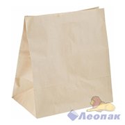 Пакет бумажный 320*200*340  "На вынос" КРАФТ 70 (500шт)108-072 не фас. 382/60 - фото 50763