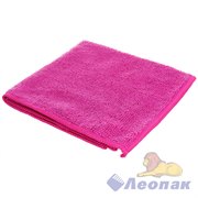 Салфетка из м/фибры универсальная M-01 30*30см. РЫЖИЙ КОТ розовая 310224 (40)