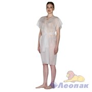 Халат-кимоно без рукавов белый длина 105см 30 г/м2 (10 шт./10) 630882