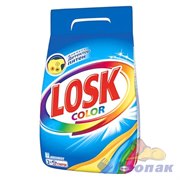 Порошок стиральный ЛОСК автомат 2,7кг Колор (4шт)