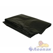 Мешок мусорный ПВД в пластах 180л/50мкм (50шт/4уп) черный АРТ65 09001100041