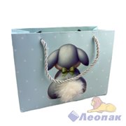 L383 Пакет Люкс с меховым хвостом 20*15*9 (12шт/480) 4диз 402/383 - фото 51075