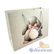 L384 Пакет Люкс с меховым хвостом 26*20*10 (12шт/360) 4диз