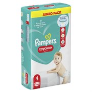 Подгузники-трусики Pampers Pants для малышей 9-15 кг, 4 размер, 46 шт 8006540508657 - фото 51299