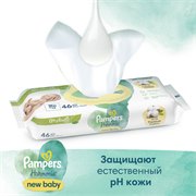 Влажные салфетки детские для новорожденных Pampers Harmonie, 46 шт 8006540815885 - фото 51378