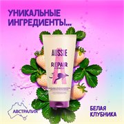AUSSIE Бальзам-ополаскиватель Repair Miracle с маслом австралийского ореха макадамия для поврежденных волос / Осси / 200 мл 8001841700267 - фото 51698