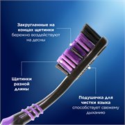 Зубная Щетка Oral-B BLACK Всесторонняя чистка, средней жесткости, 1 шт. 3014260101350 - фото 51800